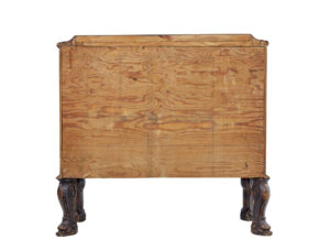 Mid 20th Century Rococo Revival Carved Walnut Chest of Drawers — thumbnail 6