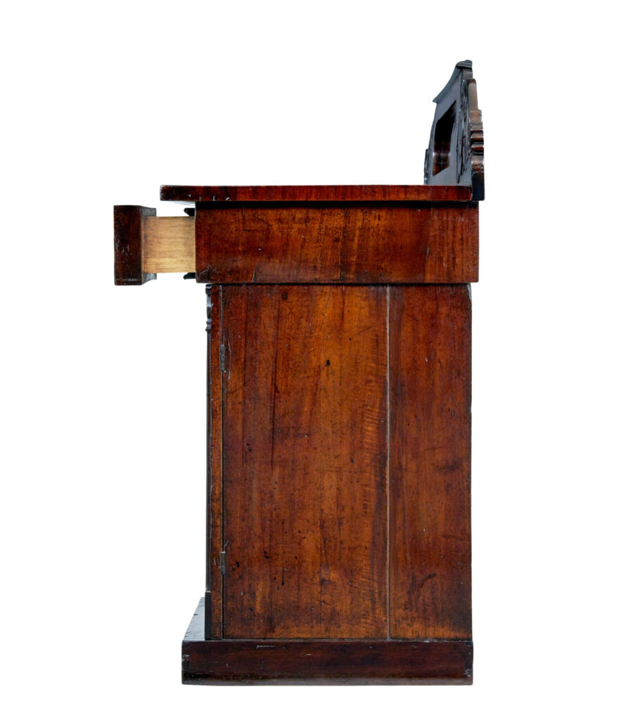 19th Century William Iv Mahogany Pedestal Sideboard — image 8