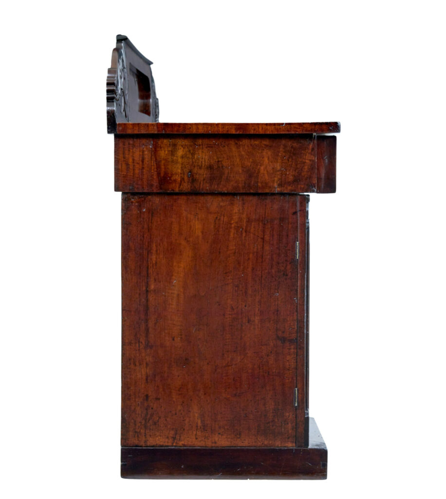 19th Century William Iv Mahogany Pedestal Sideboard — image 6