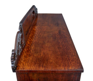 19th Century William Iv Mahogany Pedestal Sideboard — thumbnail 5