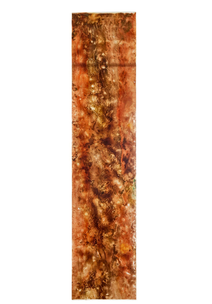 Single French 1950’s Abstract Acrylic Panel — image 2