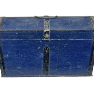 MID 19TH CENTURY SMALL SWEDISH DOME TOP BOX