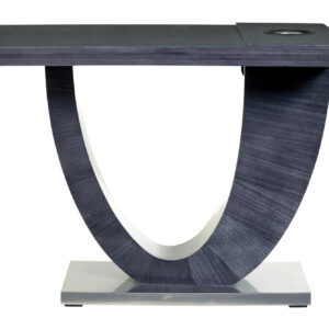 BESPOKE MODERN GREY SYCAMORE KAELO WINE BAR TABLE
