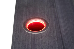 Bespoke Modern Grey Sycamore Kaelo Wine Bar Table — thumbnail 3