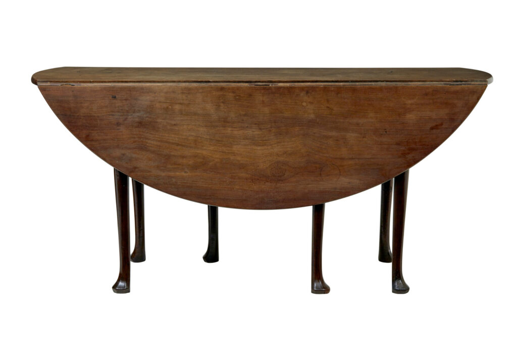 18th Century Chippendale Period Gateleg Dining Table — image 11