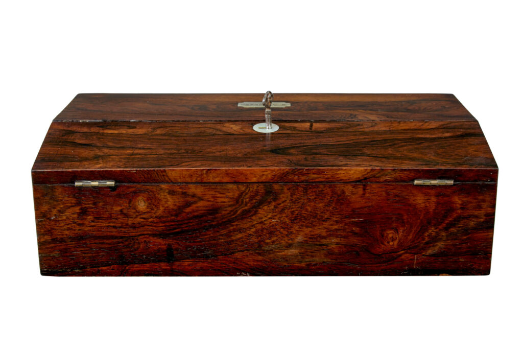 William Iv 19th Century Table Top Writing Slope — image 4