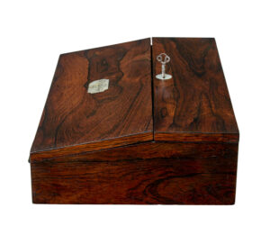 William Iv 19th Century Table Top Writing Slope — thumbnail 3
