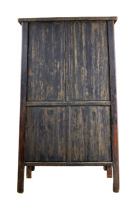Monumental 19th Century Chinese Red Lacquer Cupboard — thumbnail 5