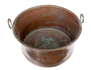 Late 19th Century Large Copper Cooking Vessel — thumbnail 6