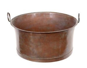 Late 19th Century Large Copper Cooking Vessel — thumbnail 4