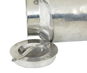 Mid Century Stainless Steel Milk Vessel — thumbnail 3