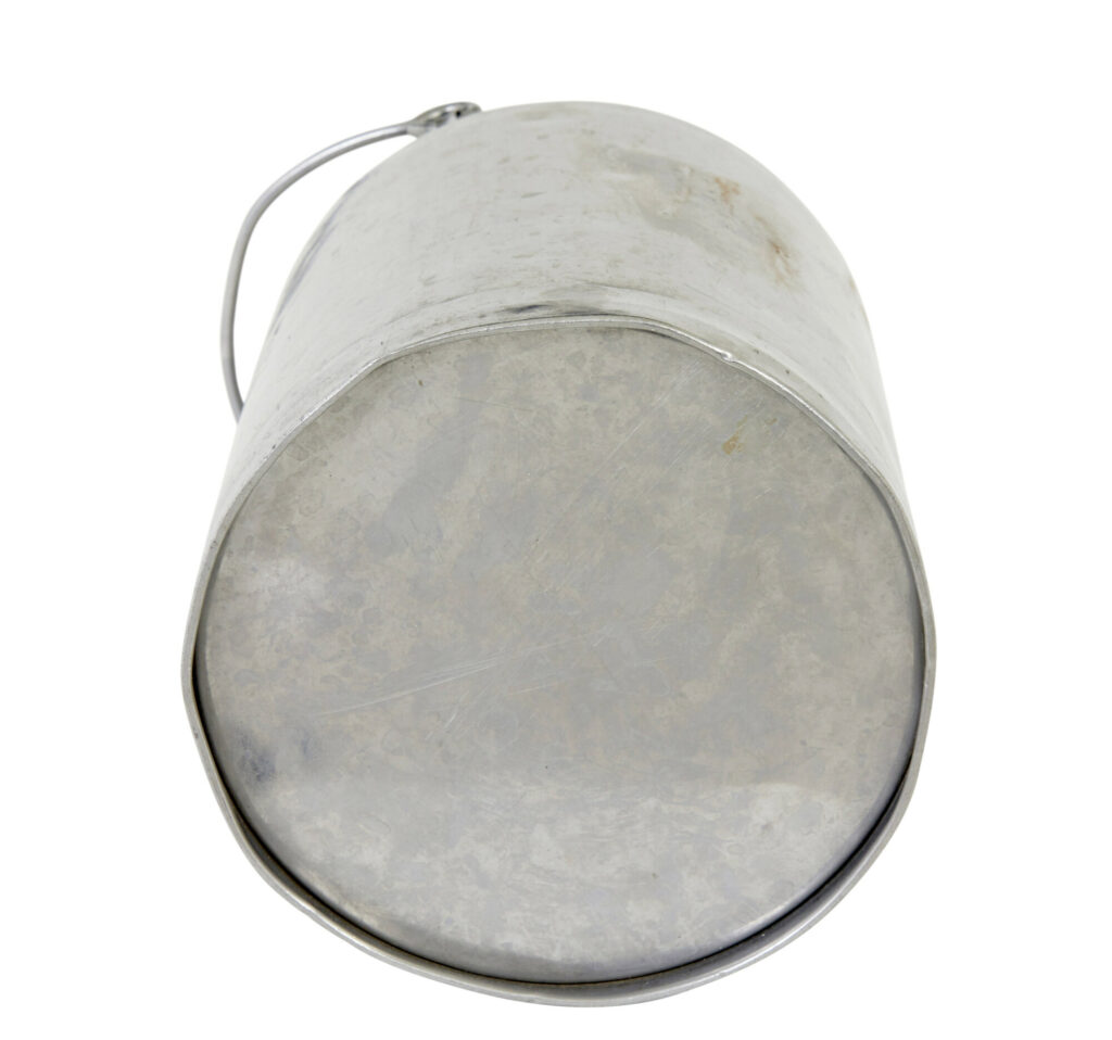 Mid Century Stainless Steel Milk Vessel — image 2