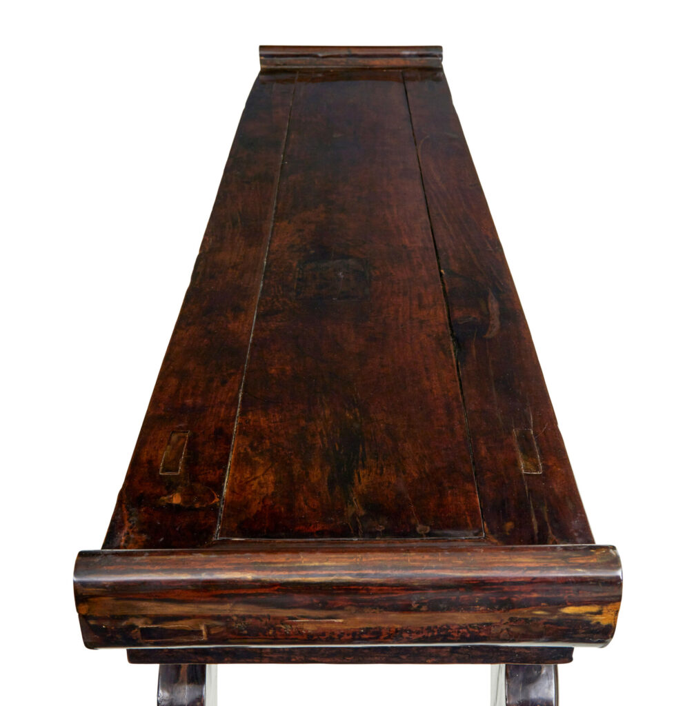 19th Century Chinese Lacquered Hardwood Sideboard — image 3