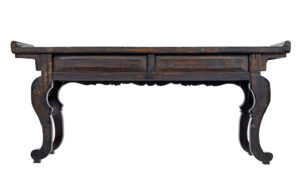 19th Century Chinese Lacquered Hardwood Sideboard — thumbnail 9