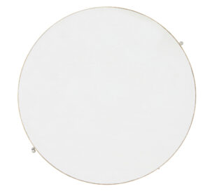Mid Century Circular Installation Double Sided Mirror of Large Proportions — thumbnail 2