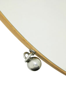 Mid Century Circular Installation Double Sided Mirror of Large Proportions — thumbnail 6