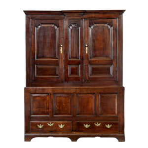 18TH CENTURY ENGLISH OAK HOUSE KEEPERS CUPBOARD