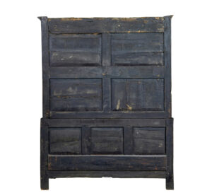 18th Century English Oak House Keepers Cupboard — thumbnail 7