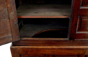 18th Century English Oak House Keepers Cupboard — thumbnail 3