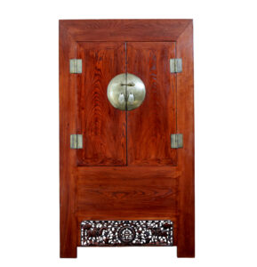 Mid 20th Century Carved Hardwood Cabinet — thumbnail 6
