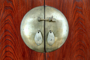 Mid 20th Century Carved Hardwood Cabinet — thumbnail 8