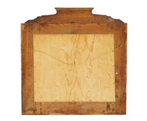 19th Century Biedermeier Root Birch Mantle Mirror — thumbnail 2