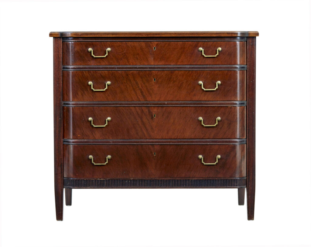 Mid 20th Century Danish Mahogany Chest of Drawers — image 6