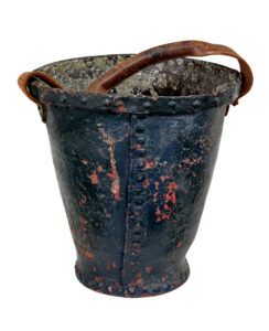 Late 18th Century George Iii Leather Hand Painted Fire Bucket — thumbnail 6