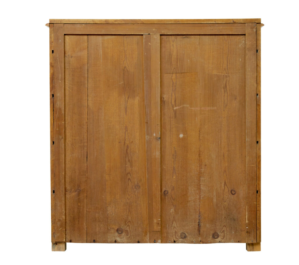19th Century Swedish Flame Birch Chest of Drawers — image 7
