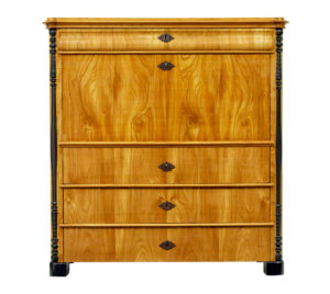 19th Century Swedish Elm and Birch Escritoire Writing Desk — thumbnail 12