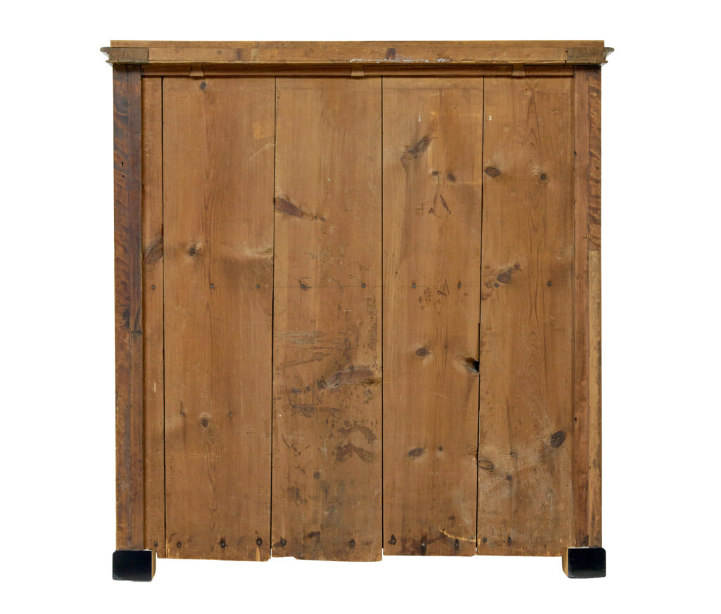19th Century Swedish Elm and Birch Escritoire Writing Desk — image 9