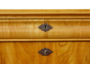 19th Century Swedish Elm and Birch Escritoire Writing Desk — thumbnail 7
