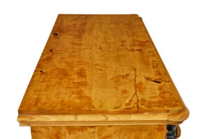 19th Century Swedish Elm and Birch Escritoire Writing Desk — thumbnail 4