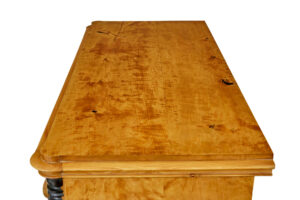 19th Century Swedish Elm and Birch Escritoire Writing Desk — thumbnail 3