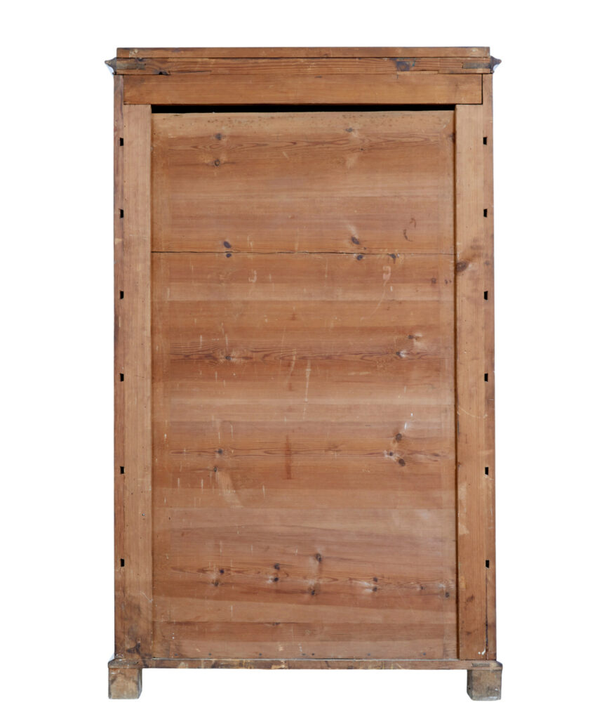 19th Century Burr Walnut Tall Chest of Drawers — image 3