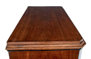 19th Century Burr Walnut Tall Chest of Drawers — thumbnail 7