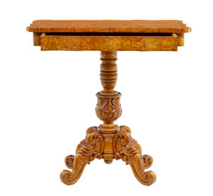 19th Century Swedish Birch Root Shaped Occasional Table — thumbnail 6