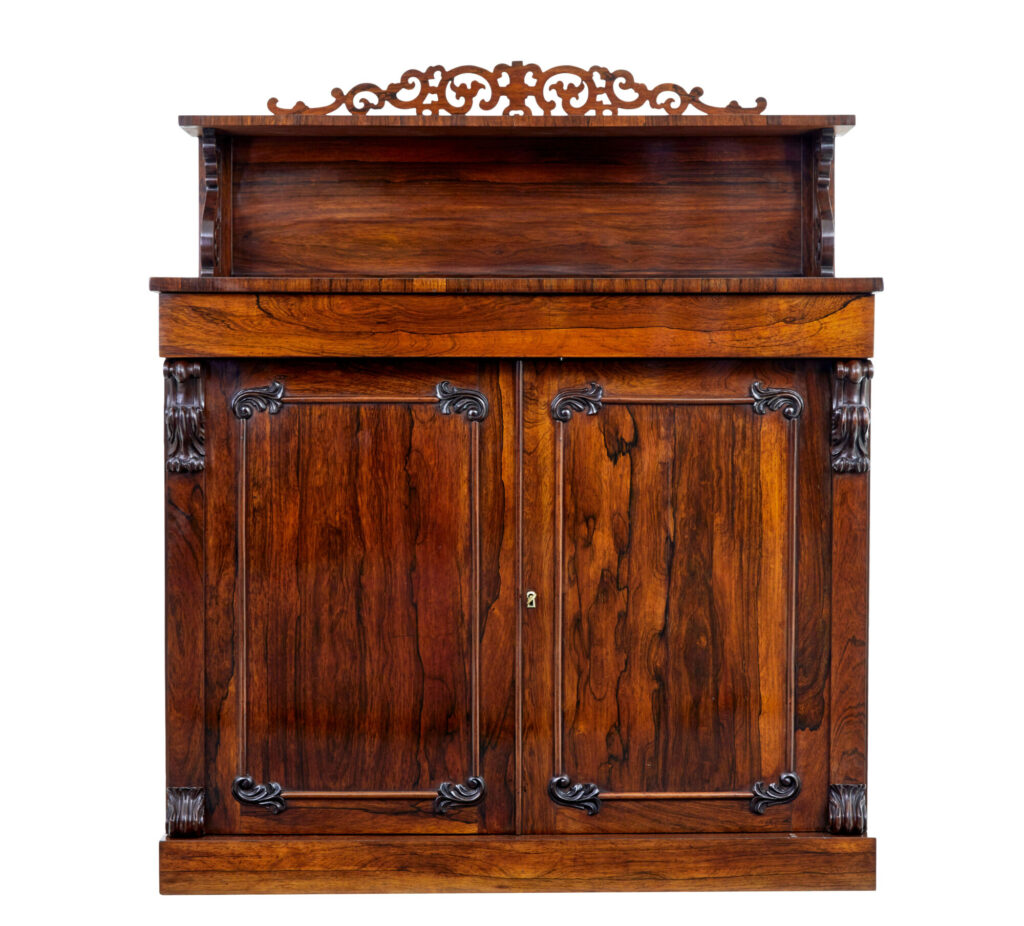 19th Century Regency Chiffonier Sideboard