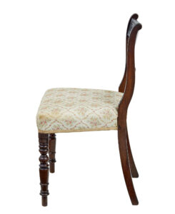 Set of 6 19th Century Regency Mahogany Dining Chairs — thumbnail 7