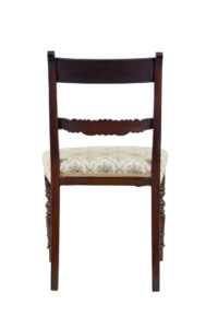 Set of 6 19th Century Regency Mahogany Dining Chairs — thumbnail 5