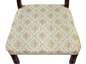 Set of 6 19th Century Regency Mahogany Dining Chairs — thumbnail 3
