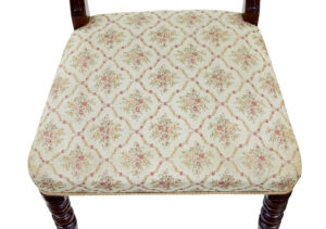 Set of 6 19th Century Regency Mahogany Dining Chairs — thumbnail 2