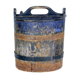 MID 19TH CENTURY RUSTIC SWEDISH PINE STORAGE CONTAINER