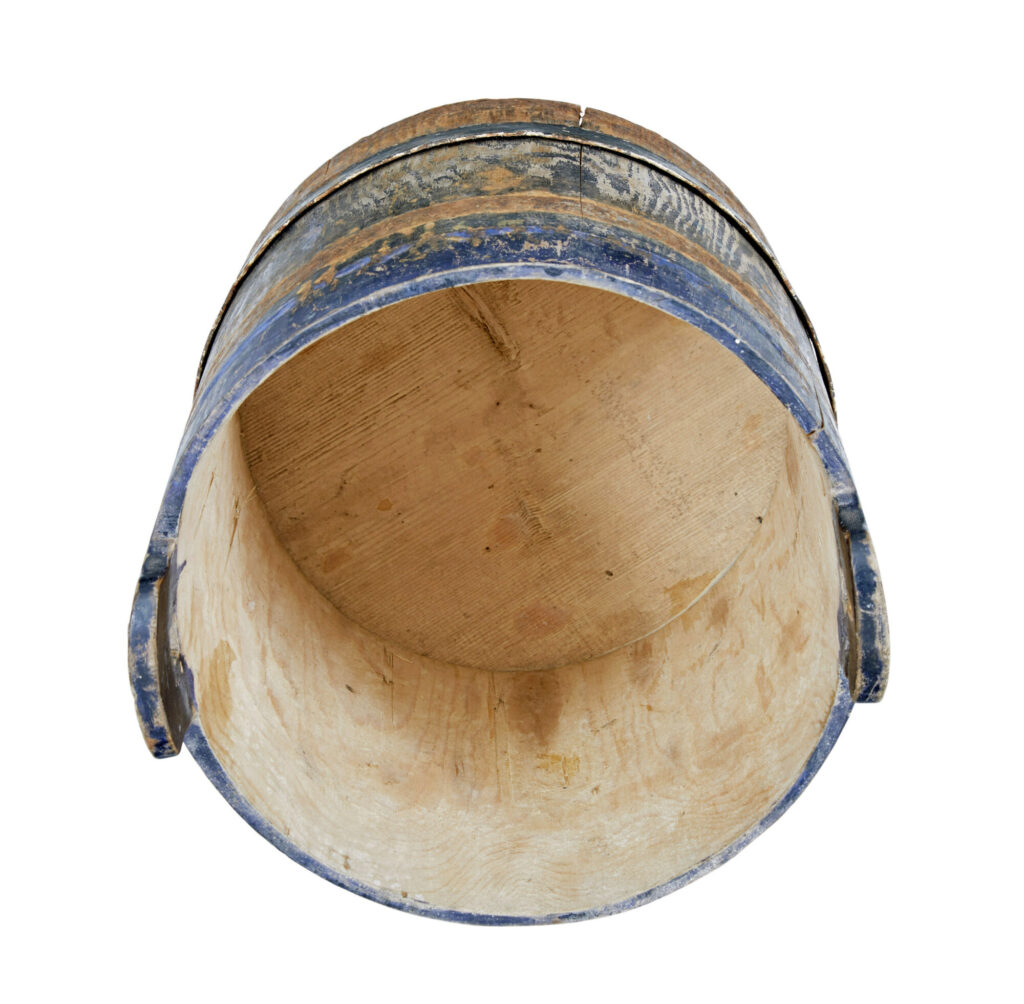 Mid 19th Century Rustic Swedish Pine Storage Container — image 2