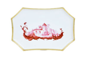 20th Century French Porcelain 7 Piece Dessert Set — thumbnail 8