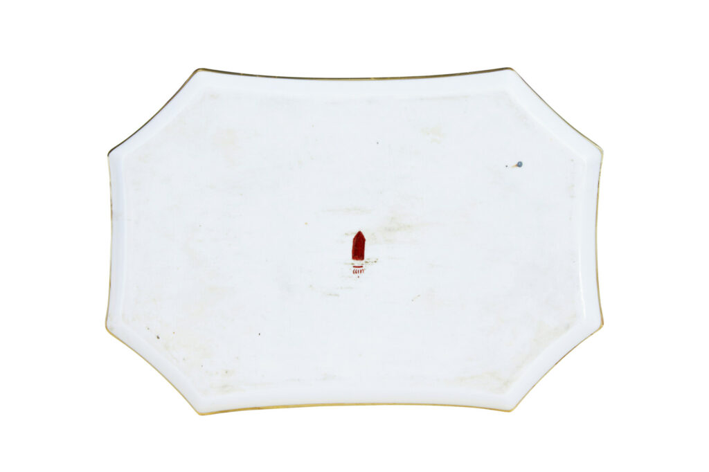 20th Century French Porcelain 7 Piece Dessert Set — image 7