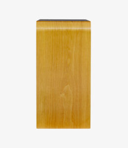 Mid Century Scandinavian Shaped Birch Bedside Table — thumbnail 2
