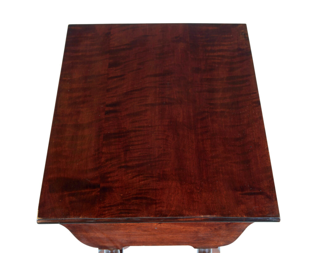 Nest of 4 Mid Century Scandinavian Birch Tables — image 7
