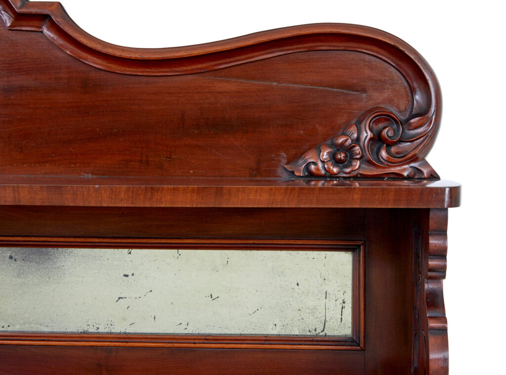 19th Century French Mahogany Chiffonier Sideboard — image 4