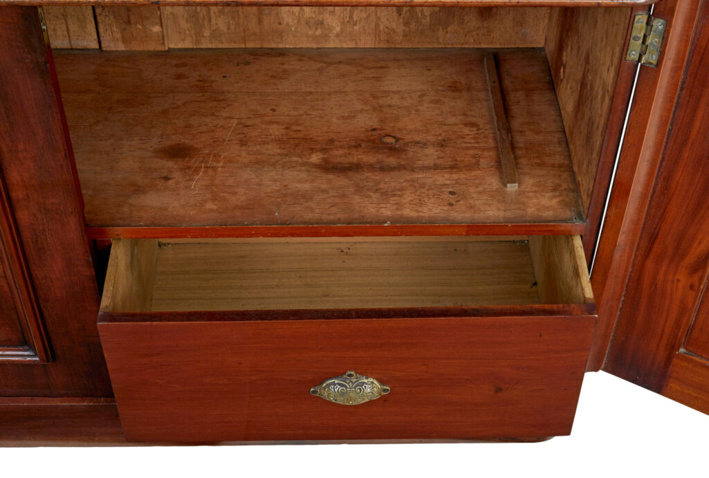 19th Century French Mahogany Chiffonier Sideboard — image 2